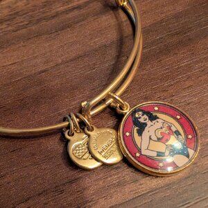 Alex and Ani DC Wonder Woman Gold Bracelet